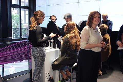 Dyson Demo hair styling station